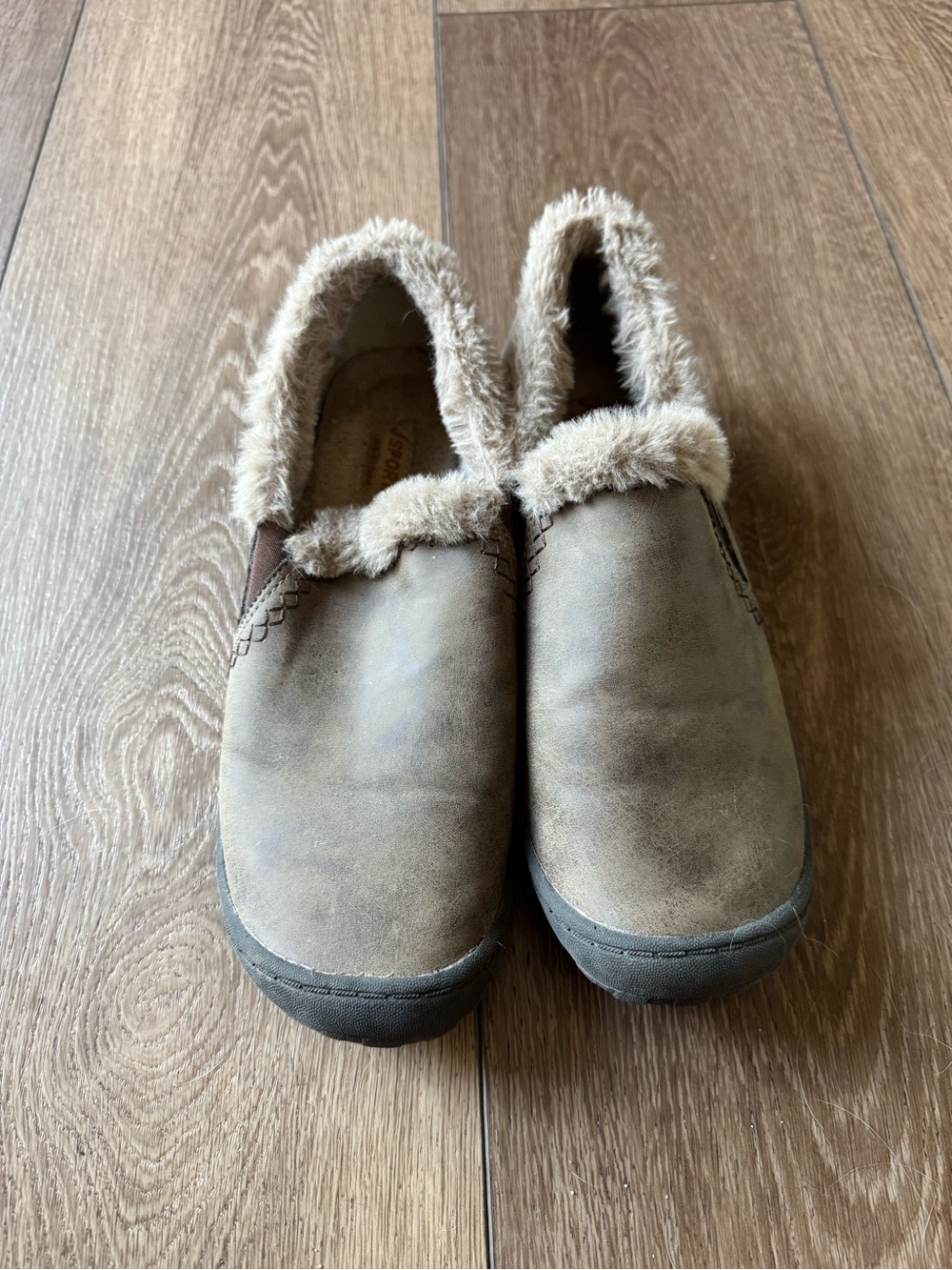 JSport by Jambu "Willa" Faux-Fur Lined Slip-On Shoes